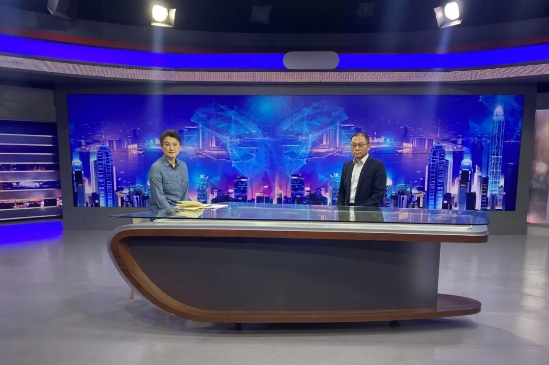  黃淮學(xué)院校友會副會長劉景民登上央視《信用中國》訪談節(jié)目