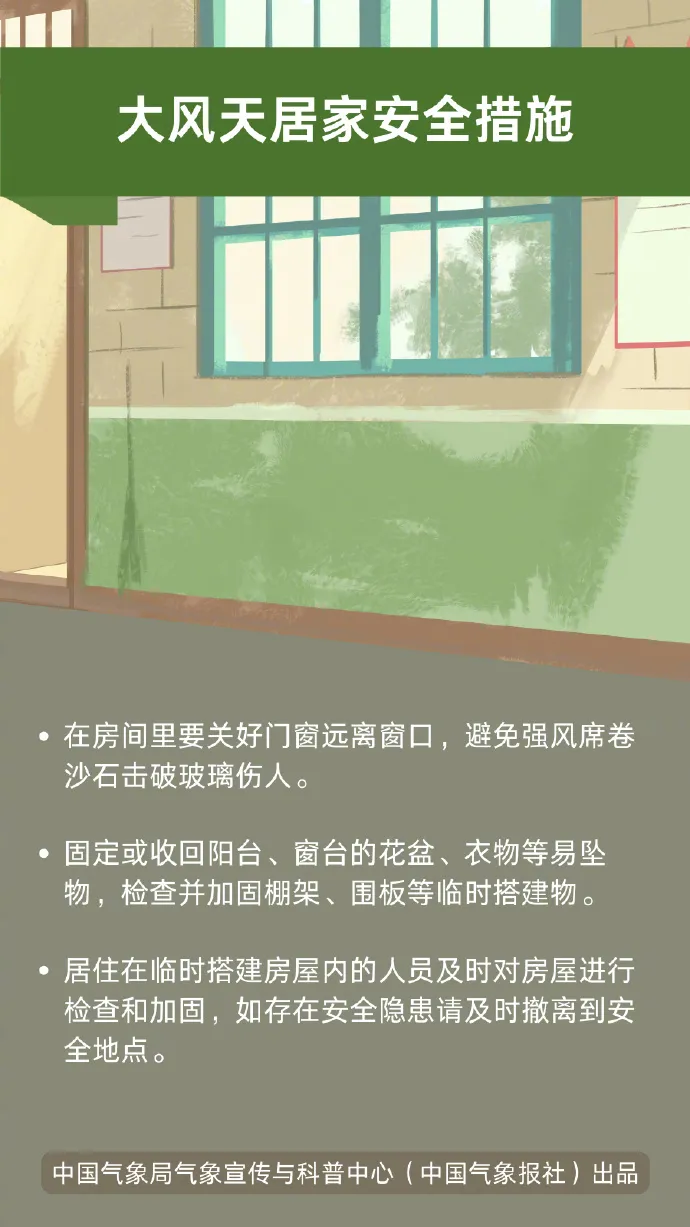 這份大風(fēng)天氣“應(yīng)急包”請收好！
