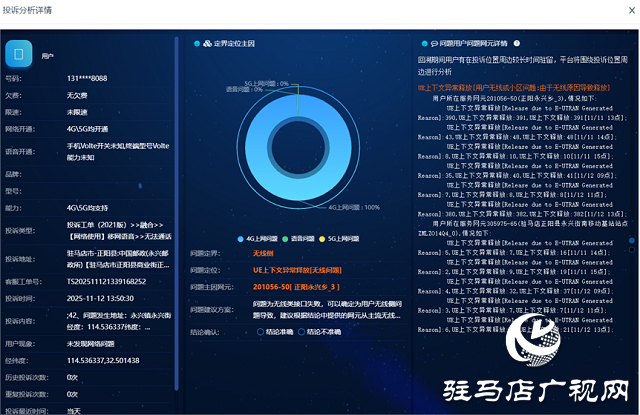 駐馬店聯(lián)通案例分享：利用工具高效處理移網(wǎng)投訴