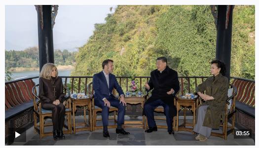 時政新聞眼丨從中法元首會晤的四個“特殊”，讀懂大國相處之道