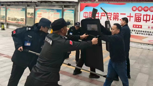 國網(wǎng)汝南縣供電公司：開展反恐怖法宣傳活動