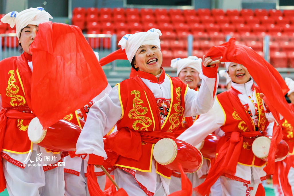 社火排練迎新年
