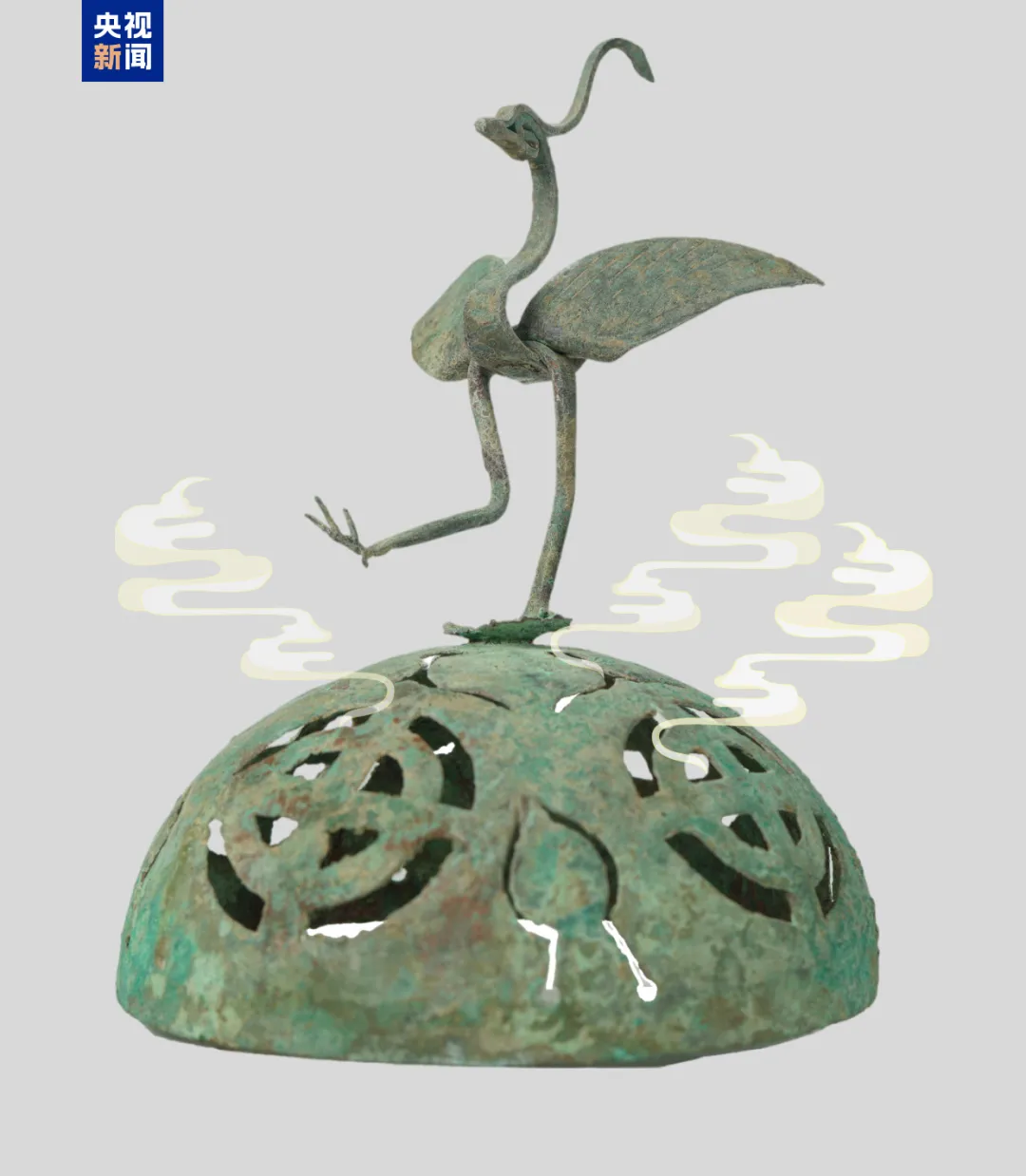 文博日歷丨如何用青銅做出輕盈感？古人用幾根線說明白了