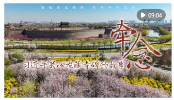 時(shí)政微紀(jì)錄片｜牽念——習(xí)近平關(guān)心龍藏寺碑的故事