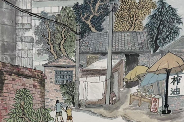 筆墨繪鄉(xiāng)愁 畫卷映振興 &mdash;&mdash; 程鋼《嵖岈小鎮(zhèn)印象》新年亮相