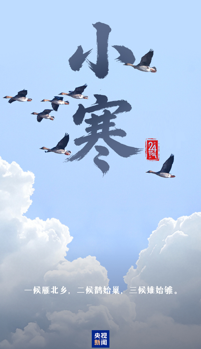 今日小寒 愿你心向暖陽(yáng) 靜待春歸