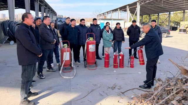 國網(wǎng)確山縣供電公司:開展消防應(yīng)急演練 筑牢安全防線