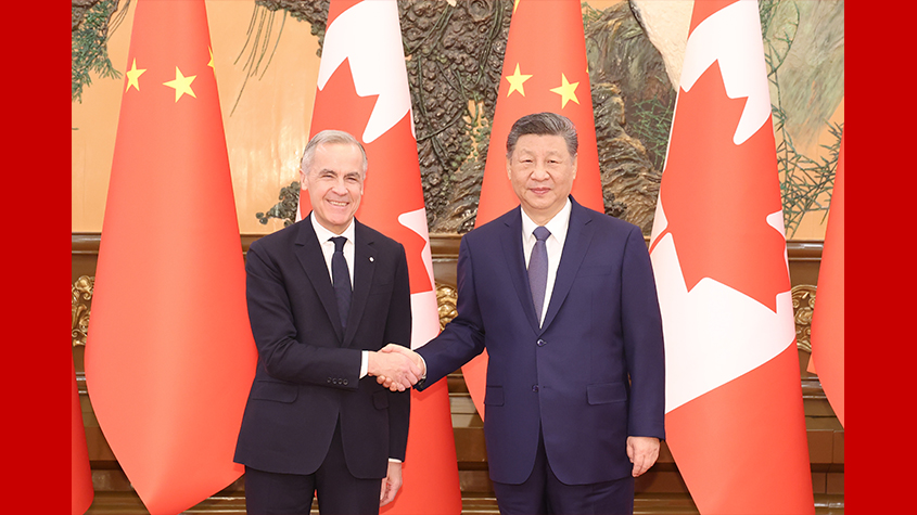 習(xí)近平會見加拿大總理卡尼