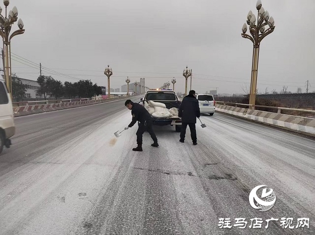  確山住建局：抗凝除冰保暢通 守護溫暖出行路