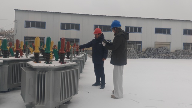 國網(wǎng)上蔡縣供電公司：頂風(fēng)冒雪戰(zhàn)寒潮 凝心聚力保供電