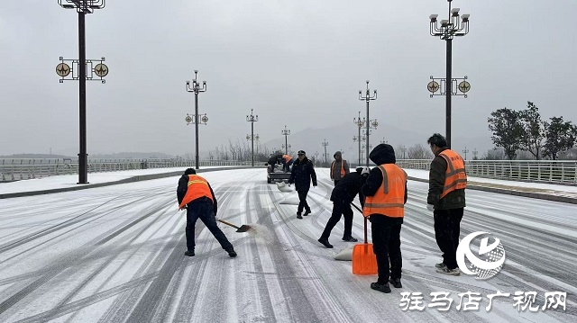  確山住建局：抗凝除冰保暢通 守護溫暖出行路