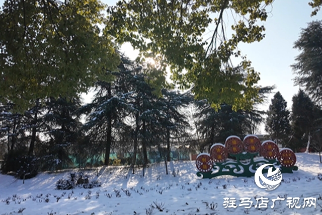 雪后置地公園:銀裝素裹映笑語