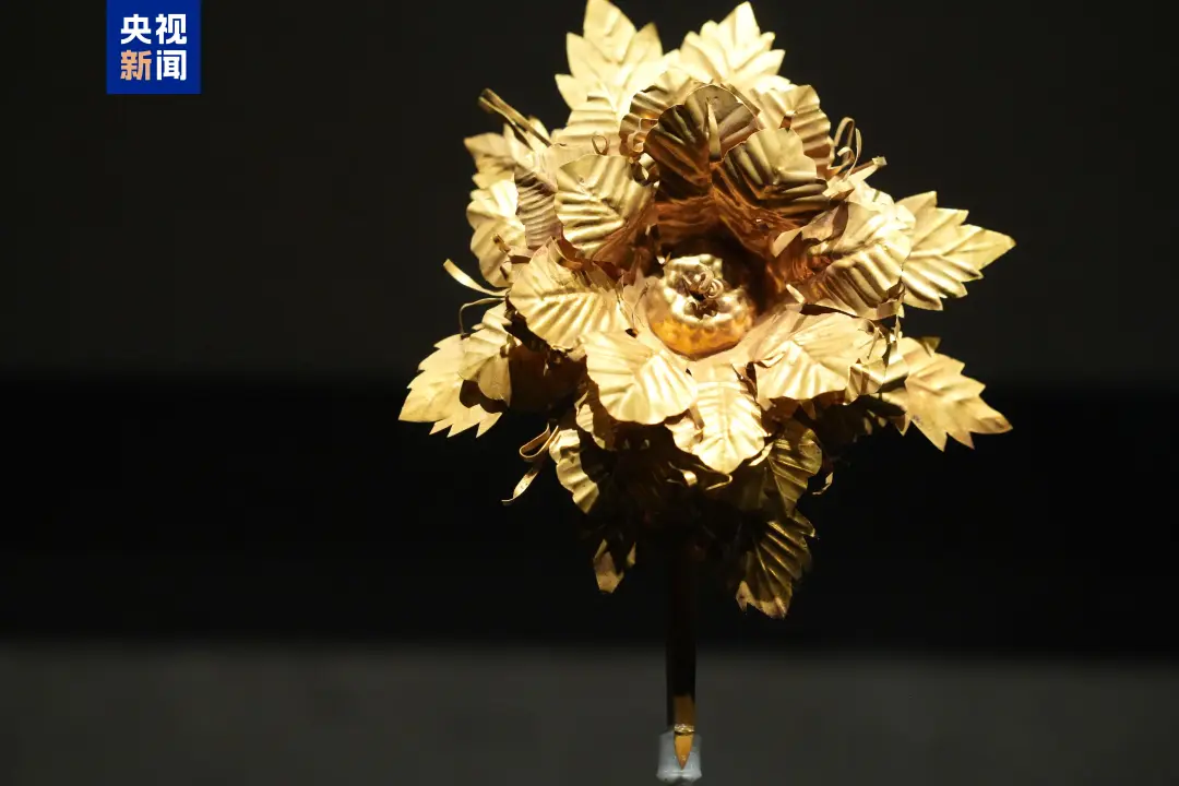 文博日歷丨600年前的金色牡丹，依然綻放如初