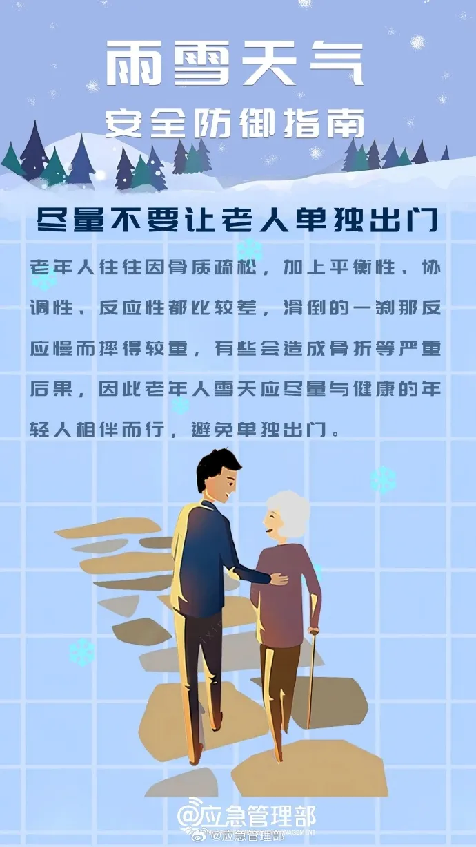 雨雪天氣安全出行指南