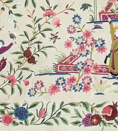 文博日歷丨這件18世紀(jì)的披肩，現(xiàn)在看仍然那么時(shí)尚