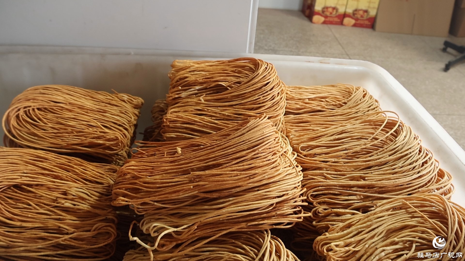 正陽手工馓子“云端”香飄全國