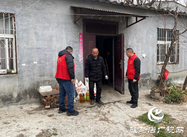 驛城區(qū)老街街道：歲寒走訪送關(guān)懷 節(jié)前慰問(wèn)暖民心