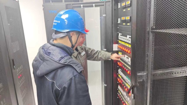 國網(wǎng)汝南縣供電公司：開展機房特巡 保障設(shè)備安全穩(wěn)定運行