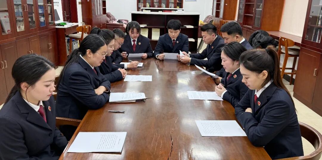 正陽(yáng)縣人民檢察院開展“書香潤(rùn)檢”二月份讀書分享會(huì)