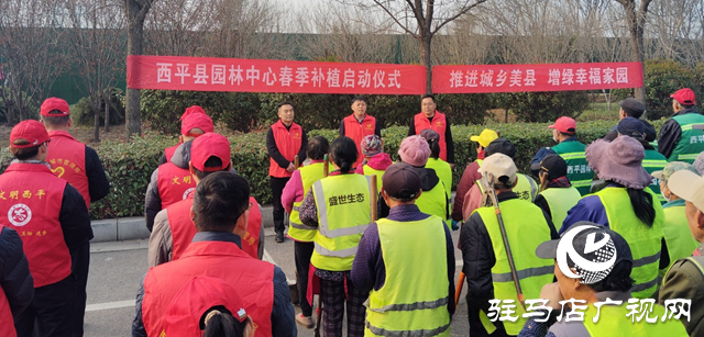  西平縣園林綠化中心春季補(bǔ)植活動啟動