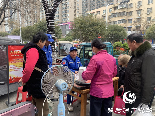 紅十字駐馬店天中救援隊走進商超守護市民安全