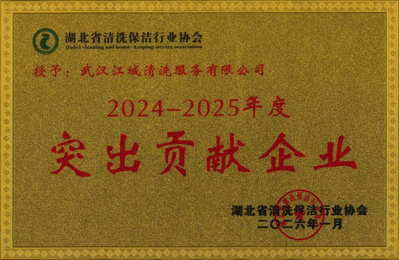2024-2025 年度突出貢獻(xiàn)企業(yè)—江城清洗